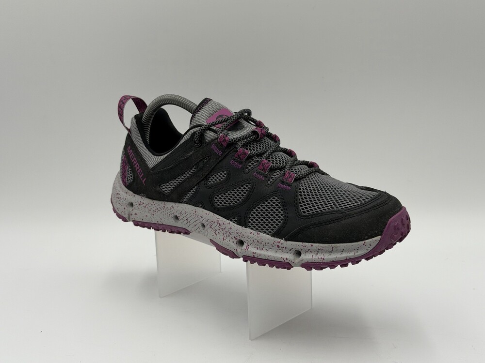 Merrell Women’s Size 9.5 Gray Purple hydrotrekker Trail Running Sneakers J90538